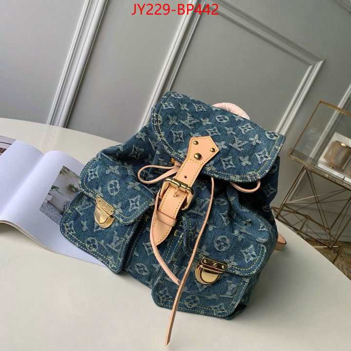LV Bags(TOP)-Backpack-,ID: BP442,$:229USD
