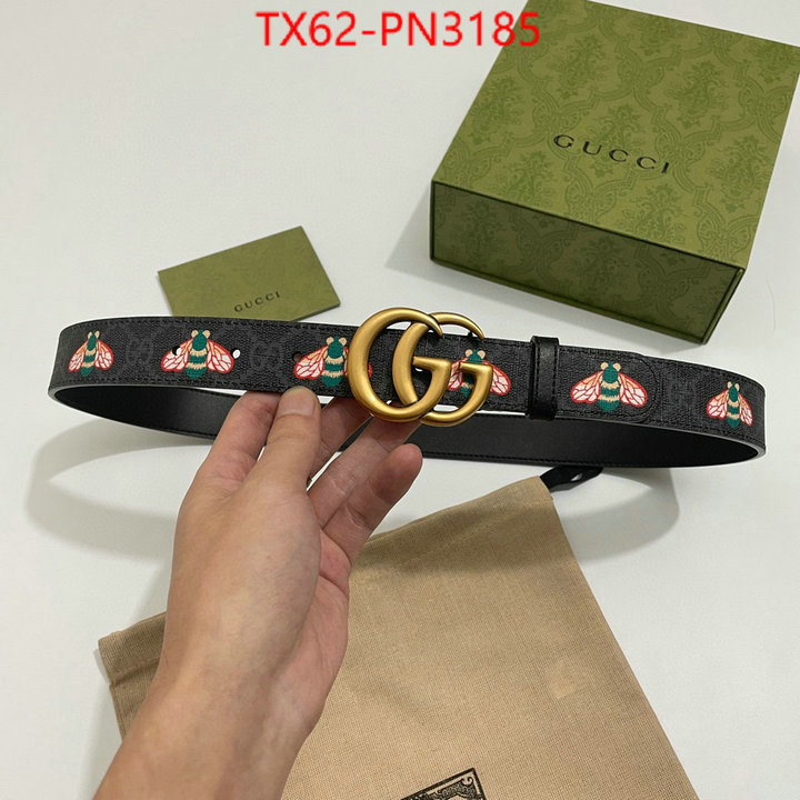 Belts-Gucci,top , ID: PN3185,$: 62USD