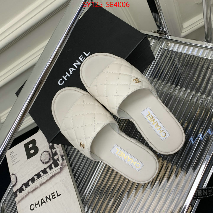 Women Shoes-Chanel,where should i buy replica , ID: SE4006,$: 125USD