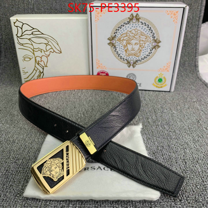 Belts-Versace,top 1:1 replica , ID: PE3395,$: 75USD