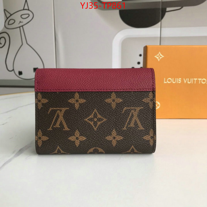 LV Bags(4A)-Wallet,ID: TP861,$: 35USD