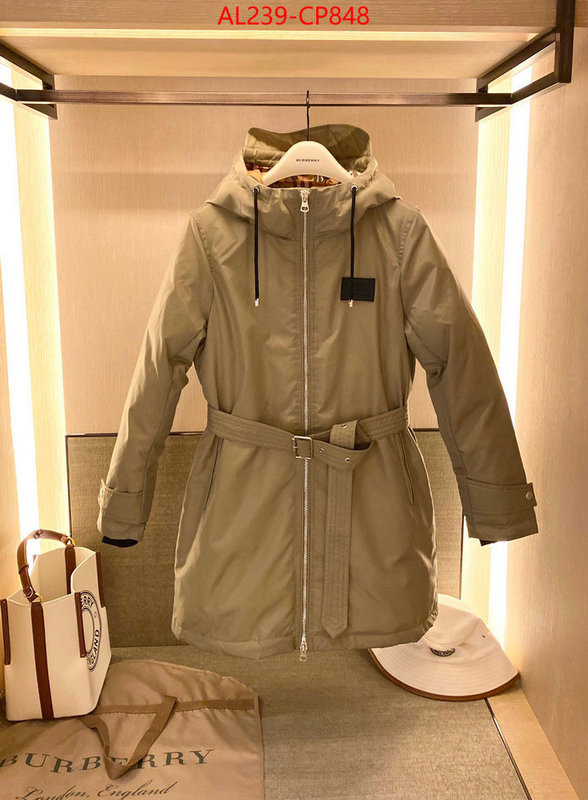 Down jacket Women-Burberry,buy first copy replica , ID: CP848,$:239USD