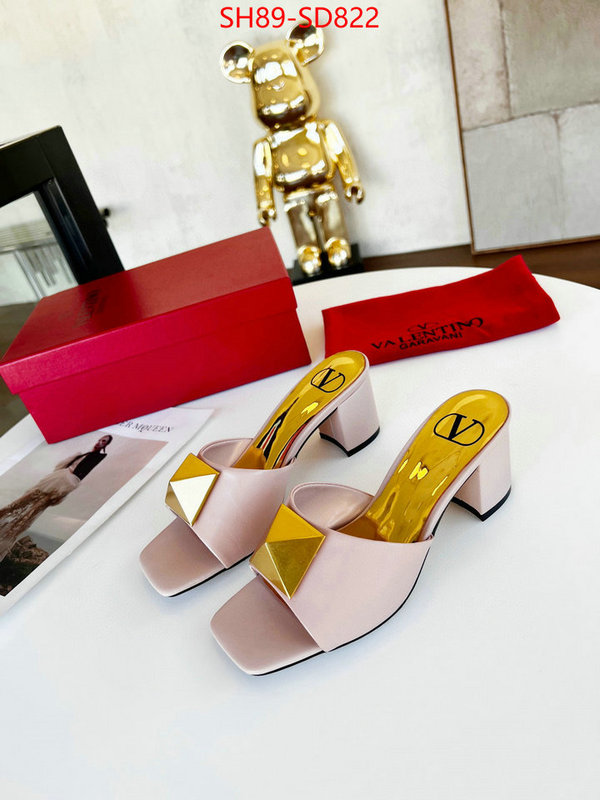 Women Shoes-Valentino,replica 2023 perfect luxury , ID: SD822,$: 89USD