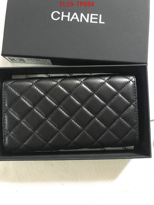 Chanel Bags(4A)-Wallet-,ID: TP884,$: 59USD