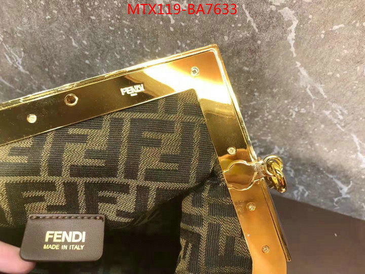 Fendi Bags(4A)-First Series-,where to buy ,ID: BA7633,$: 119USD