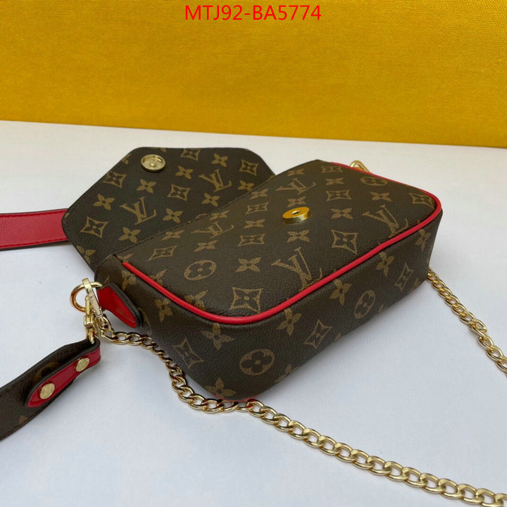 LV Bags(4A)-Pochette MTis Bag-Twist-,ID: BA5774,$: 92USD