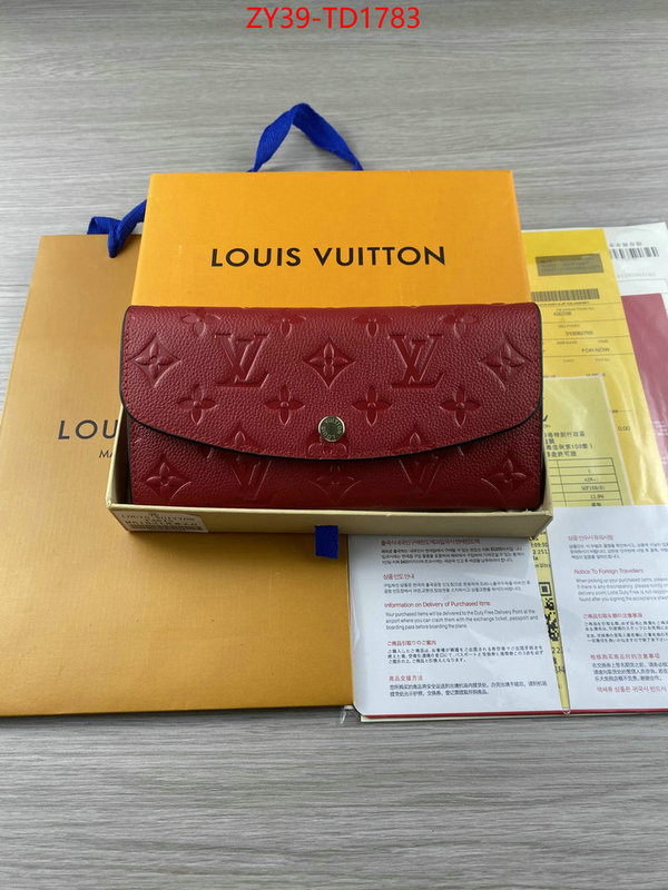 LV Bags(4A)-Wallet,ID: TD1783,$: 39USD