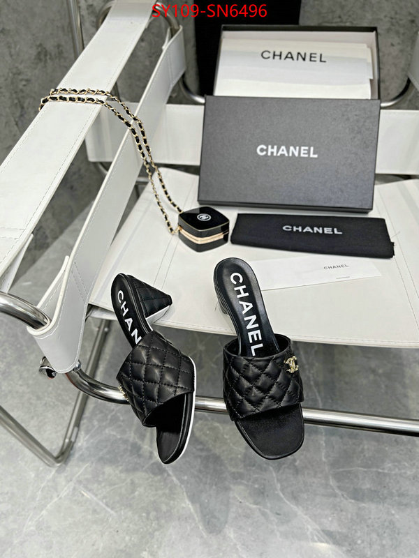 Women Shoes-Chanel,top designer replica , ID: SN6496,$: 109USD