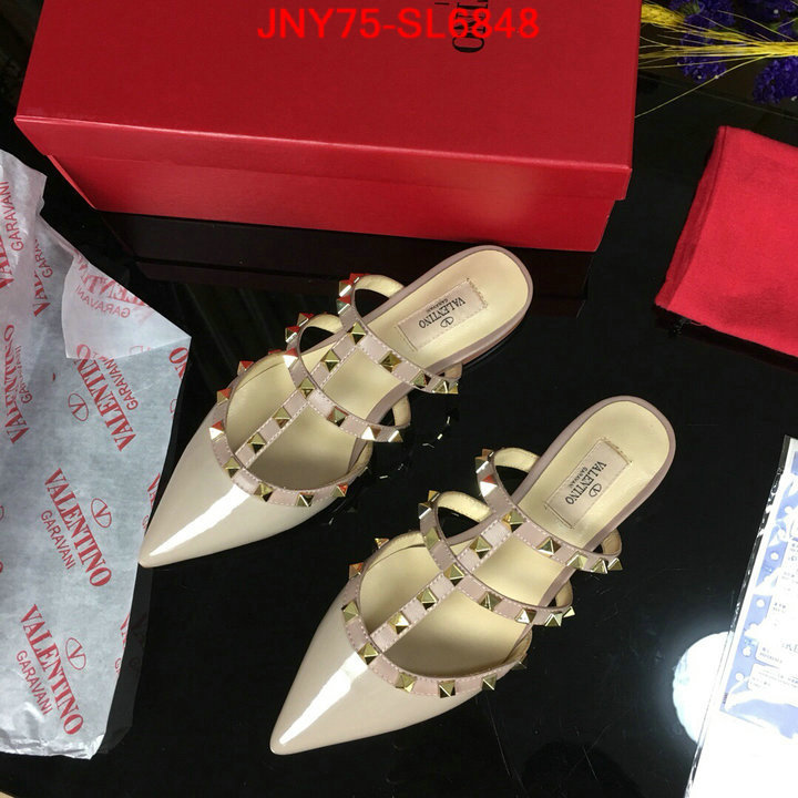 Women Shoes-Valentino,highest product quality , ID: SL6848,$: 75USD