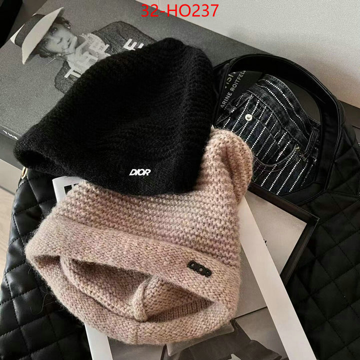 Cap (Hat)-Dior,high quality designer , ID: HO237,$: 32USD