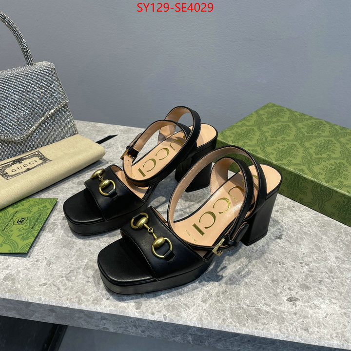 Women Shoes-Gucci,luxury fashion replica designers , ID: SE4029,$: 129USD