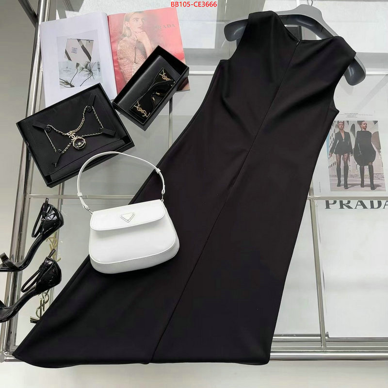 Clothing-Prada,high quality designer replica , ID: CE3666,$:105USD