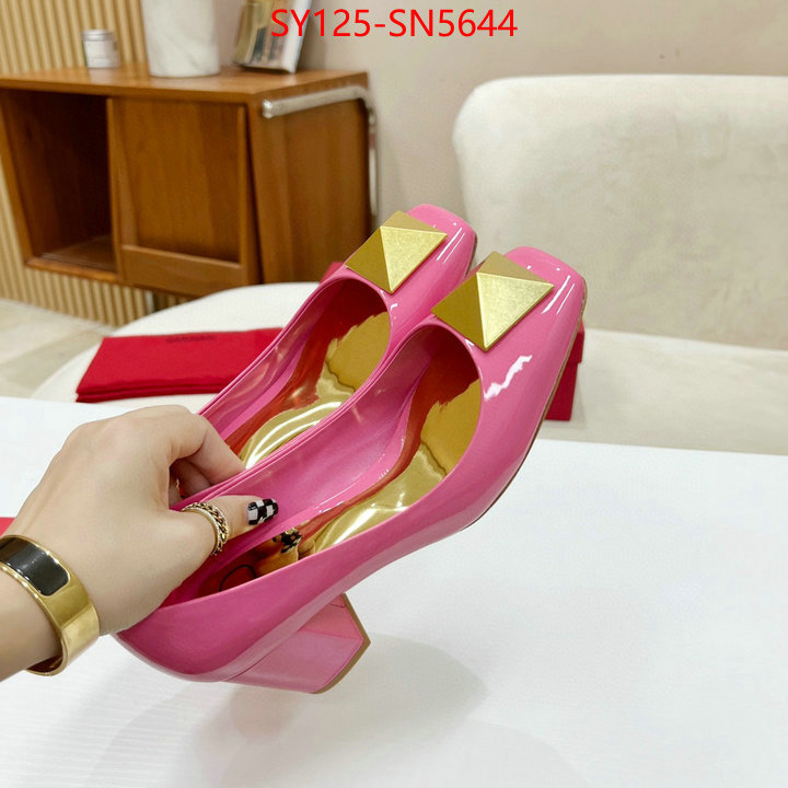 Women Shoes-Valentino,what's the best place to buy replica , ID: SN5644,$: 125USD