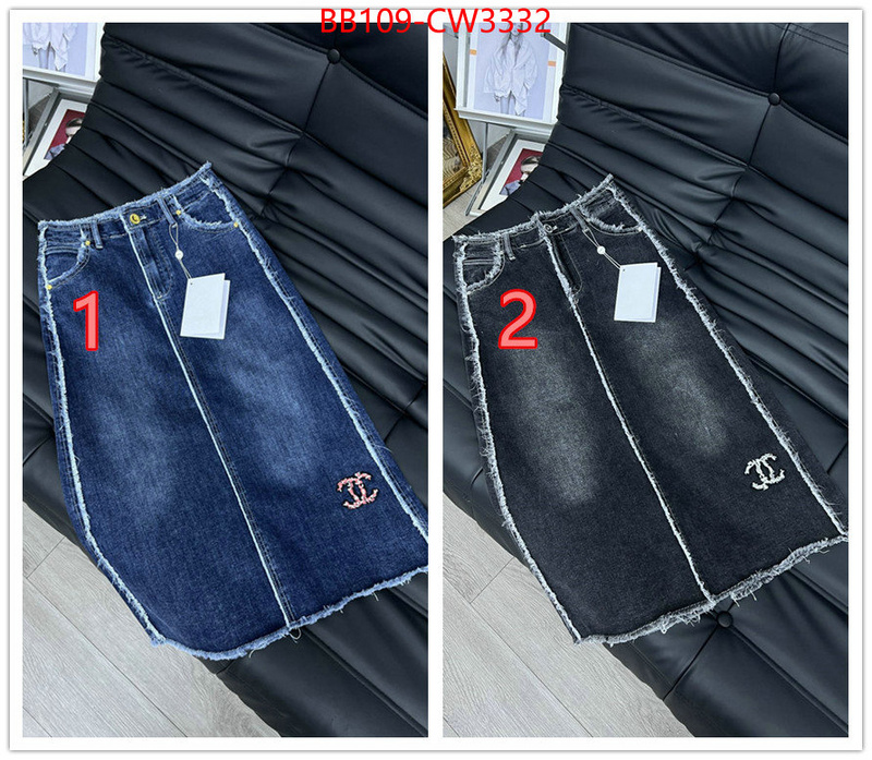 Clothing-Chanel,aaaaa replica designer ,ID: CW3332,$: 109USD