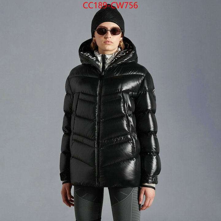 Down jacket Women-Moncler,1:1 , ID: CW756,$: 189USD