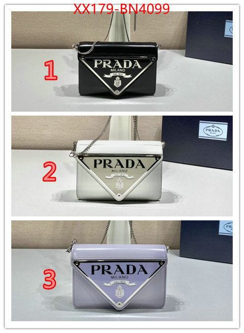 Prada Bags(TOP)-Diagonal-,ID: BN4099,$: 179USD