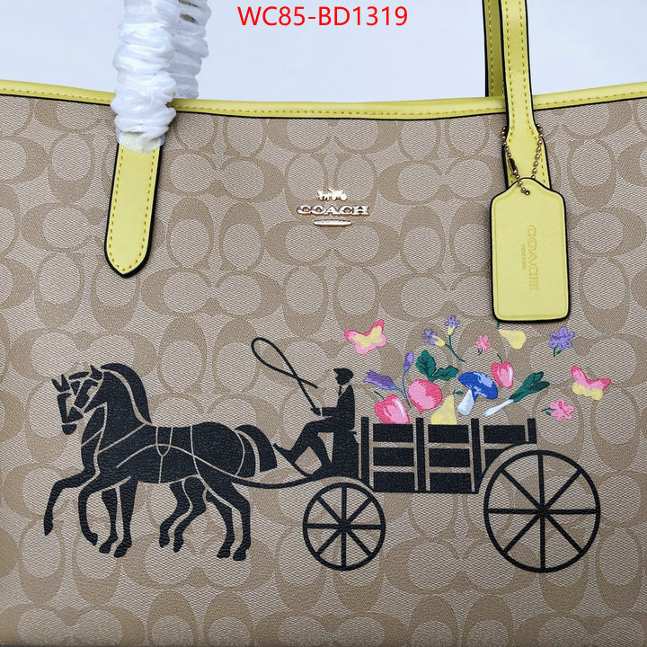 Coach Bags(4A)-Tote-,highest product quality ,ID: BD1319,$: 85USD