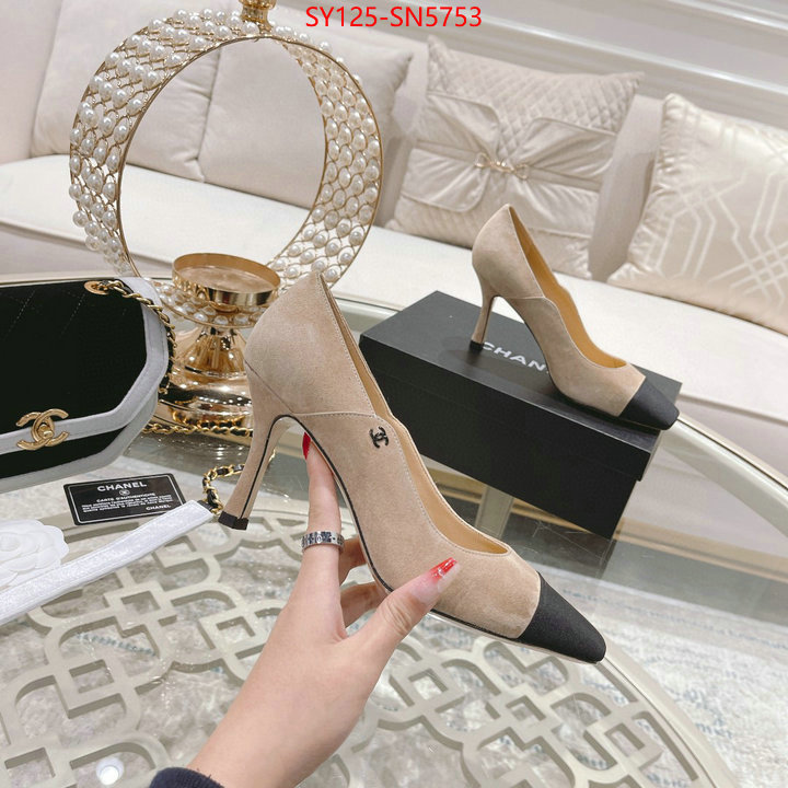 Women Shoes-Chanel,knockoff highest quality , ID: SN5753,$: 125USD