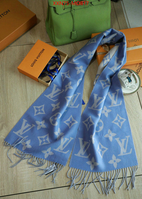 Scarf-LV,high quality designer replica , ID: MO817,$: 75USD