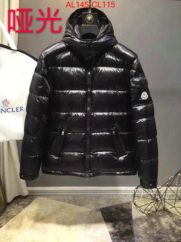 Down jacket Men-Moncler,top 1:1 replica , ID: CL115,$:145USD