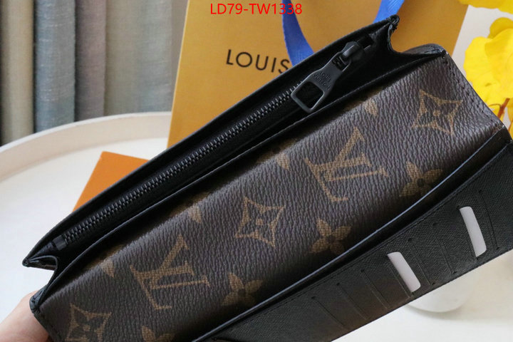 LV Bags(TOP)-Wallet,ID: TW1338,$: 79USD