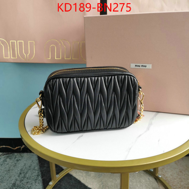 Miu Miu Bags(TOP)-Diagonal-,sale ,ID: BN275,$: 189USD