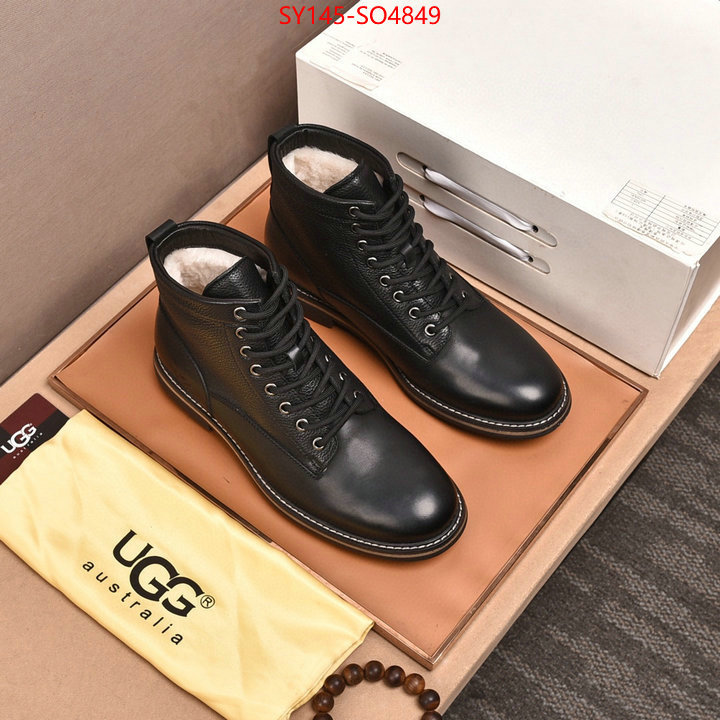 Men Shoes-Boots,designer fake , ID: SO4849,$: 145USD