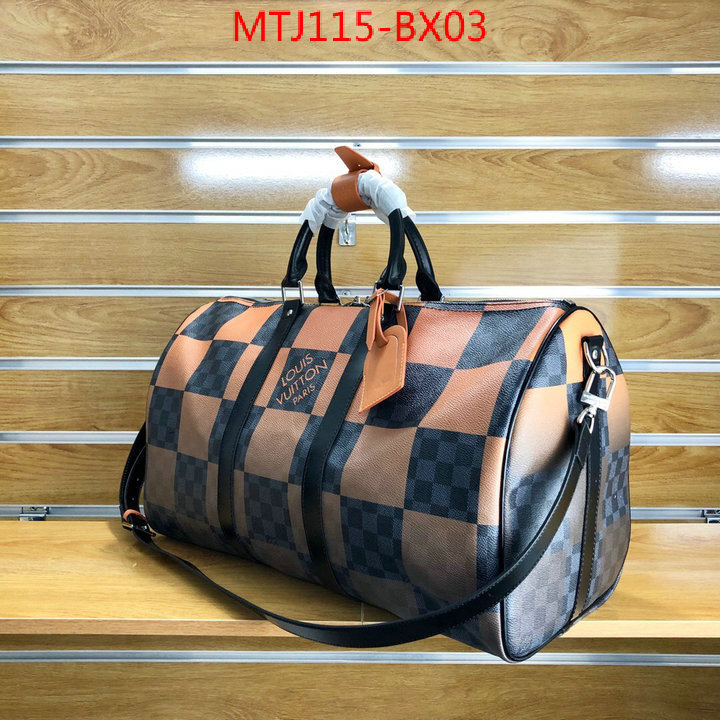 LV Bags(4A)-Keepall BandouliRe 45-50-,aaaaa replica ,ID: BX03,$: 115USD