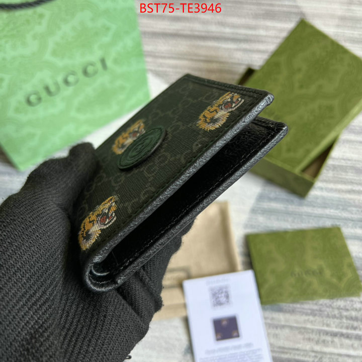 Gucci Bags(TOP)-Wallet-,shop now ,ID: TE3946,$: 75USD