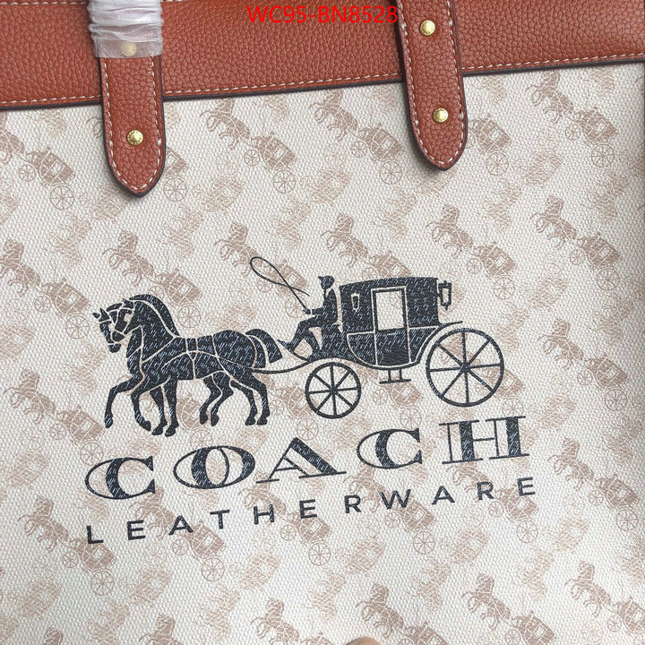 Coach Bags(4A)-Tote-,wholesale ,ID: BN8528,$: 95USD