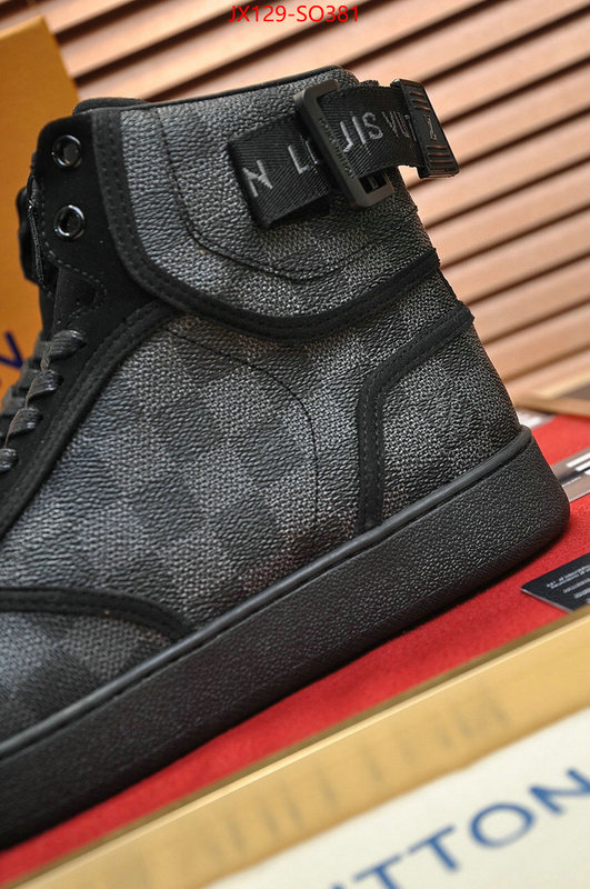 Men Shoes-LV,fake , ID: SO381,$: 129USD