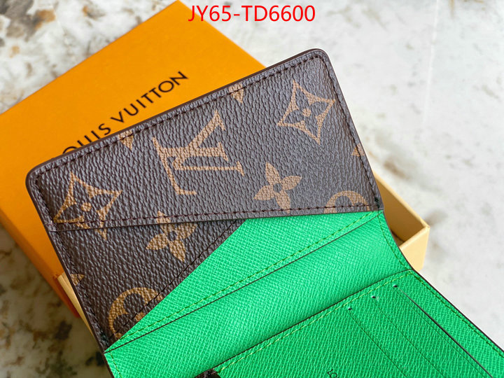 LV Bags(TOP)-Wallet,ID: TD6600,$: 65USD