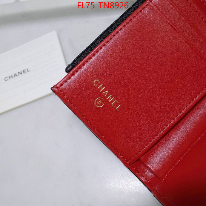 Chanel Bags(4A)-Wallet-,ID: TN8926,$: 75USD