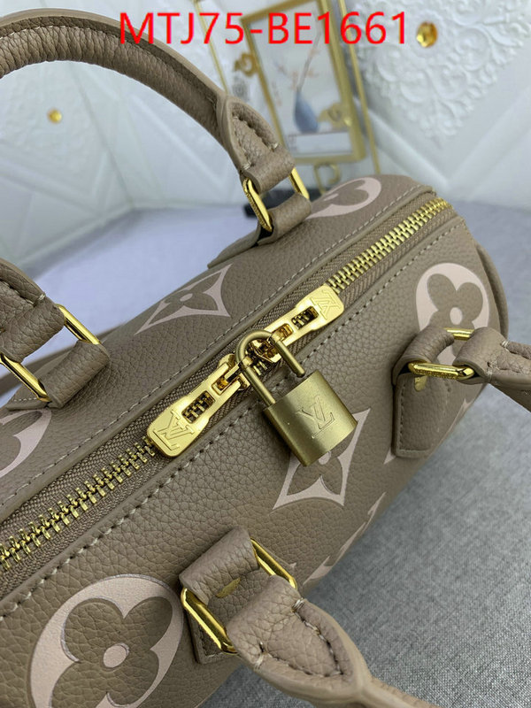 LV Bags(4A)-Speedy-,can i buy replica ,ID: BE1661,$: 75USD