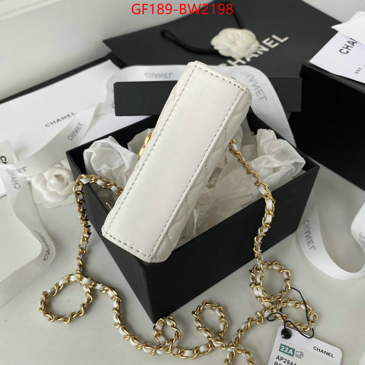 Chanel Bags(TOP)-Diagonal-,ID: BW2198,$: 189USD