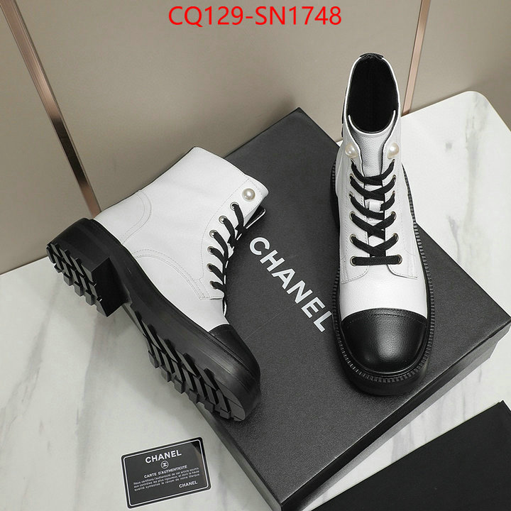 Women Shoes-Chanel,first copy , ID: SN1748,$: 129USD