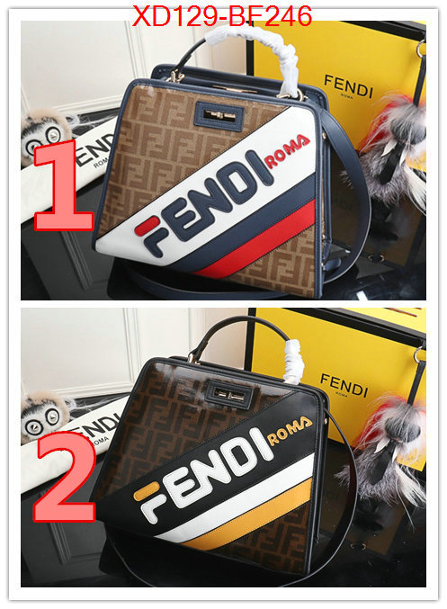 Fendi Bags(4A)-Diagonal-,ID: BF246,$:129USD