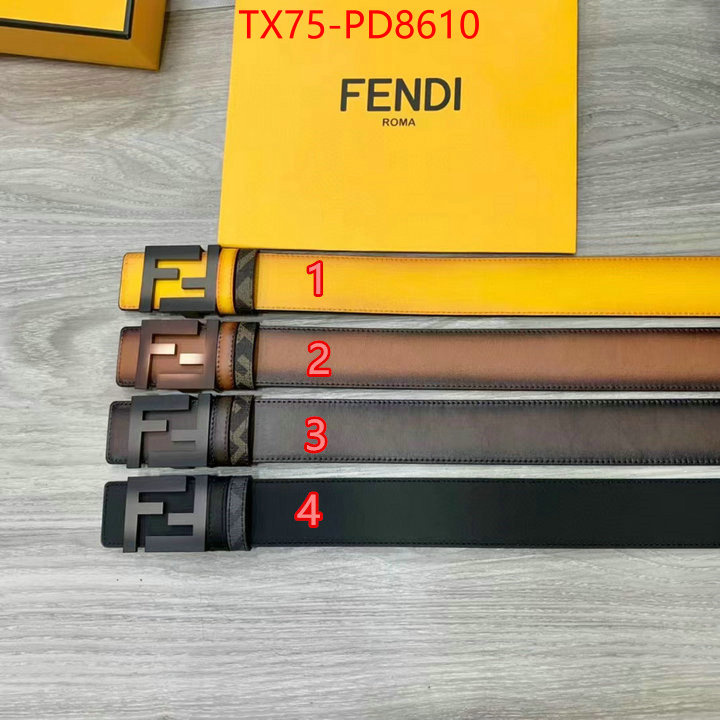 Belts-Fendi,designer , ID: PD8610,$: 75USD