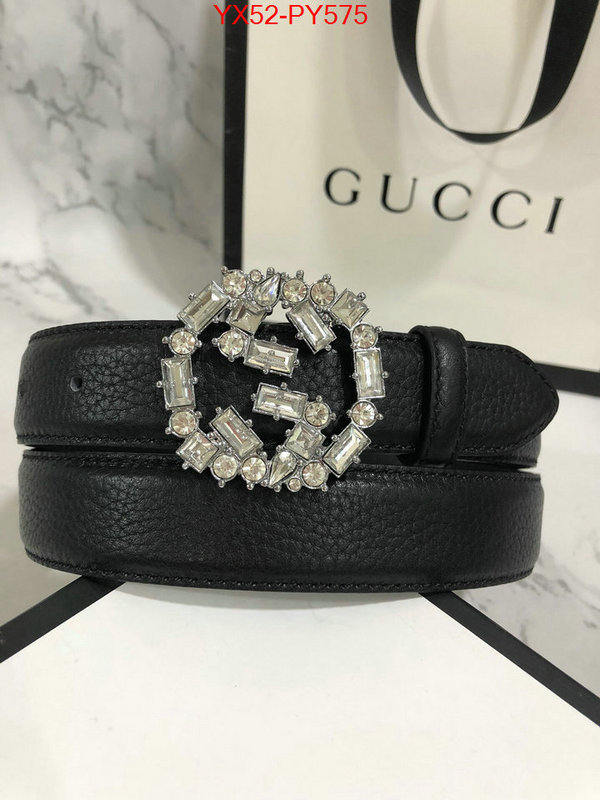 Belts-Gucci,wholesale 2023 replica , ID: PY575,$:52USD