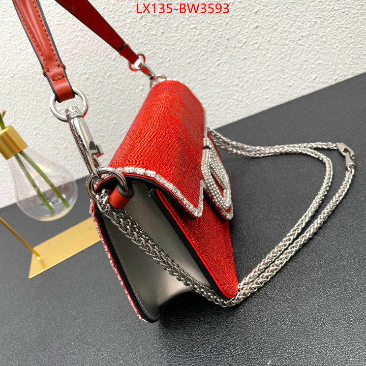 Valentino Bags(4A)-LOC-V Logo ,best designer replica ,ID: BW3593,$: 135USD