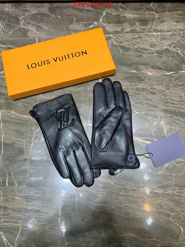 Gloves-LV,website to buy replica , ID: AX119,$: 49USD