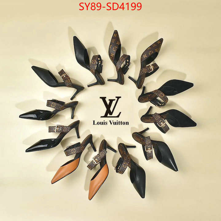 Women Shoes-LV,2023 aaaaa replica 1st copy , ID: SD4199,$: 89USD