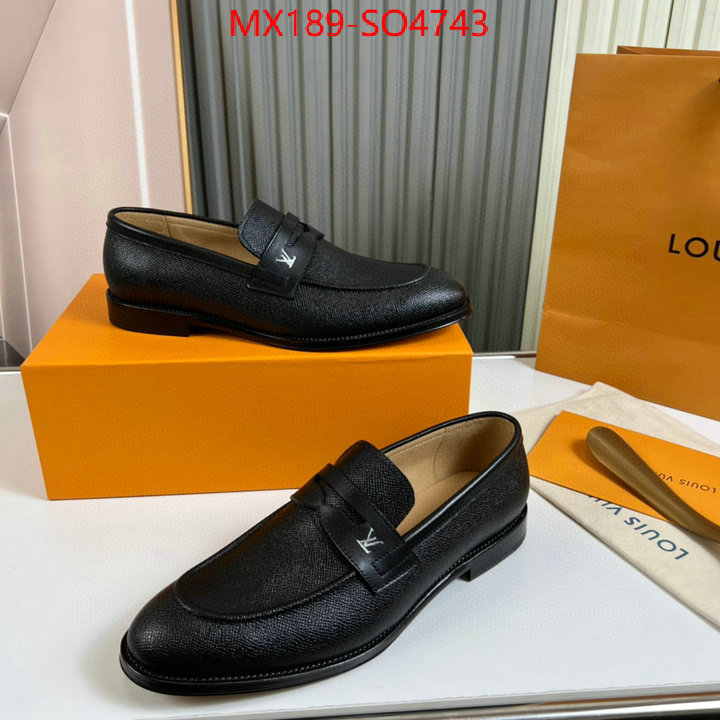 Men Shoes-LV,the top ultimate knockoff , ID: SO4743,$: 189USD