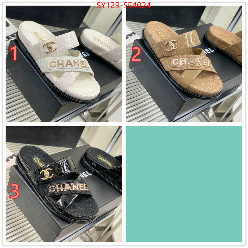 Women Shoes-Chanel,perfect replica , ID: SE4024,$: 129USD