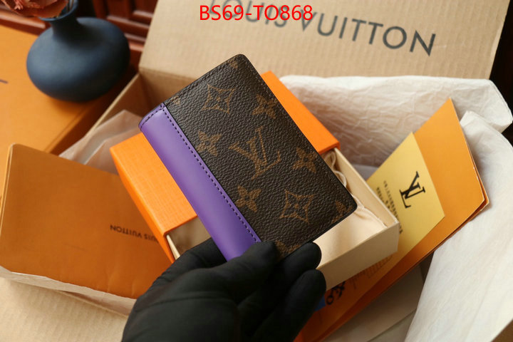 LV Bags(TOP)-Wallet,ID: TO868,$: 69USD