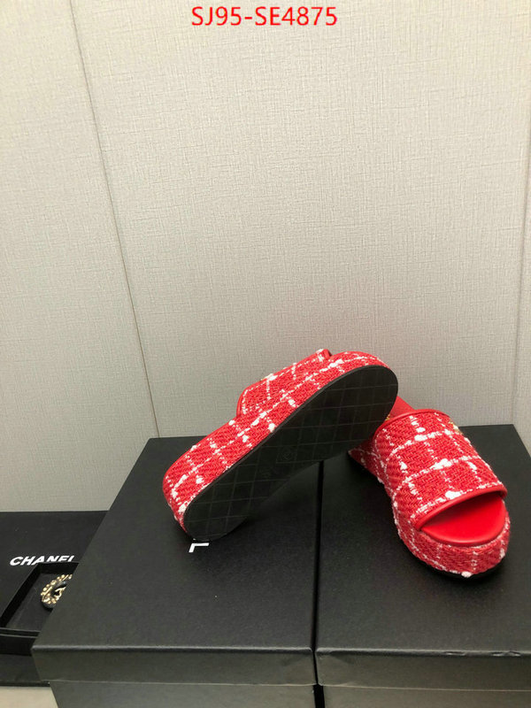 Women Shoes-Chanel,replica us , ID: SE4875,$: 95USD