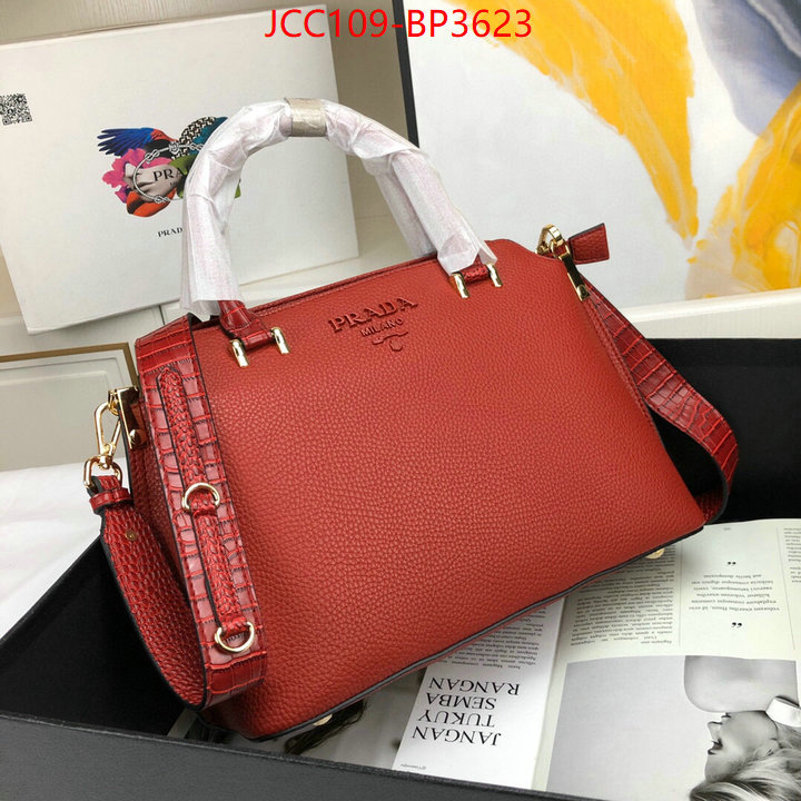 Prada Bags(4A)-Handbag-,buy best quality replica ,ID: BP3623,$: 109USD