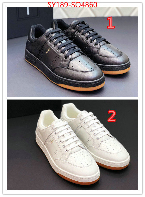 Men shoes-YSL,top perfect fake , ID: SO4860,$: 189USD
