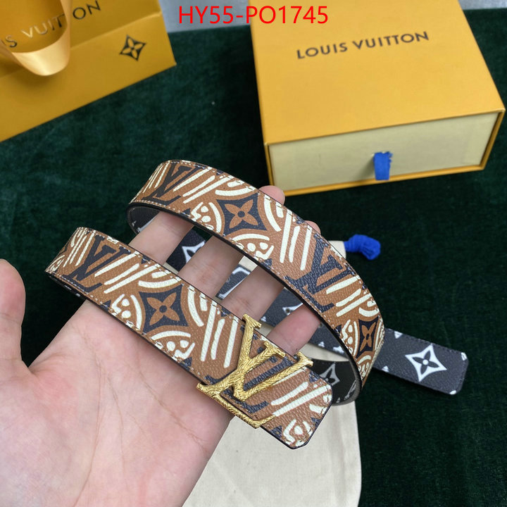 Belts-LV,7 star quality designer replica , ID: PO1745,$: 55USD