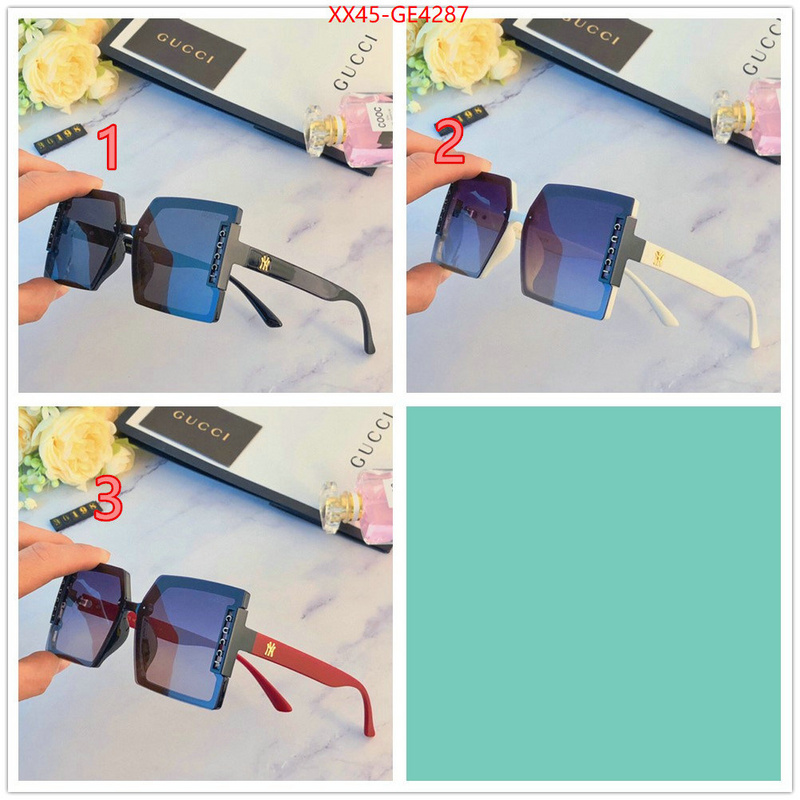 Glasses-Gucci,high quality 1:1 replica , ID: GE4287,$: 45USD